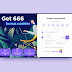 Dribbble Sign Up Form - Signing up for the newsletter.