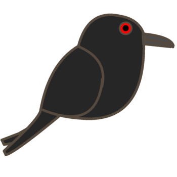 クロオウチュウ ものまねでミーアキャットを騙す詐欺鳥 魔王のアトリエ 珍生物調査記録図鑑