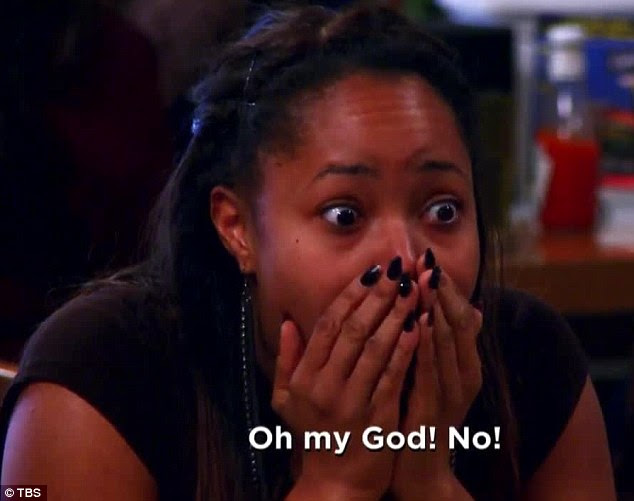 Image result for A black girl shocked pacing around meme