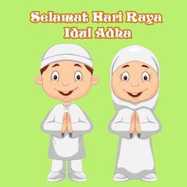 Gambar DP BBM Bergerak Lucu  Selamat Hari Raya Idul  Adha  