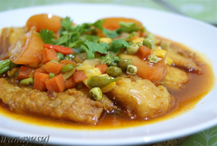 Dory Fillet Sweet Sour ( Ikan Dori Masam Manis)  Potret Kasih