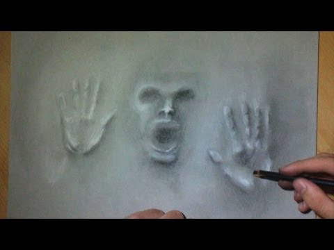 Scary illusion Drawing .. BOUH - YouTube