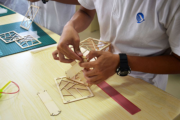 九十七中学创意灯笼diy工作坊活动剪影