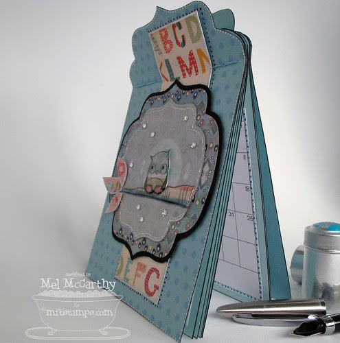 MFT make the date calendar SIDE mel stampz