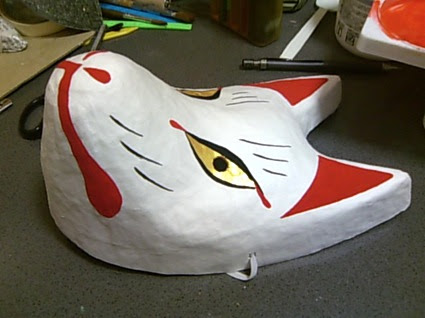 狐面をつくる 凸型編 帝国ギニョル