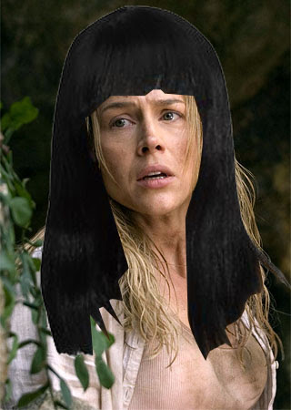 julie benz saw 5. La peluca de Julie Benz es lo