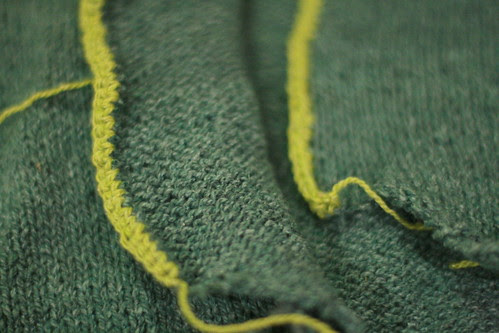 after cutting