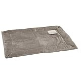 K&H Self-Warming Pet Crate Pad, 14-Inch by 22-Inch, Gray