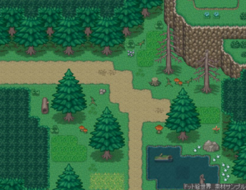 ドット絵世界