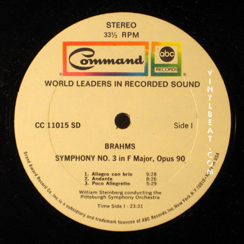 VinylBeat.com: LP Label Guide: Record Labels A - C: COMMAND
