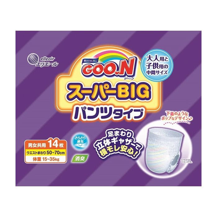 6個セット スーパーbig パンツタイプまとめ買い まとめ売り 大王製紙 グ ン イベント 代引不可 ボニック セット販売 スーパーbig ポイント10倍 セット 業務用 備蓄 ケース 送料無料 リコメン堂 送料無料 6個セット 大王製紙 グ ン スーパーbig パンツ