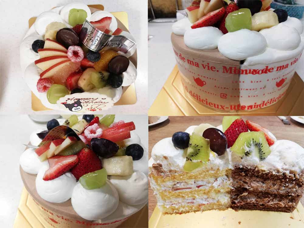 食レポ パティスリーhagumi はぐみ 松戸市二十世紀が丘 の5号バースデーケーキはこんな感じ 旅と飛行機