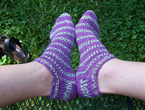 stripey anklets