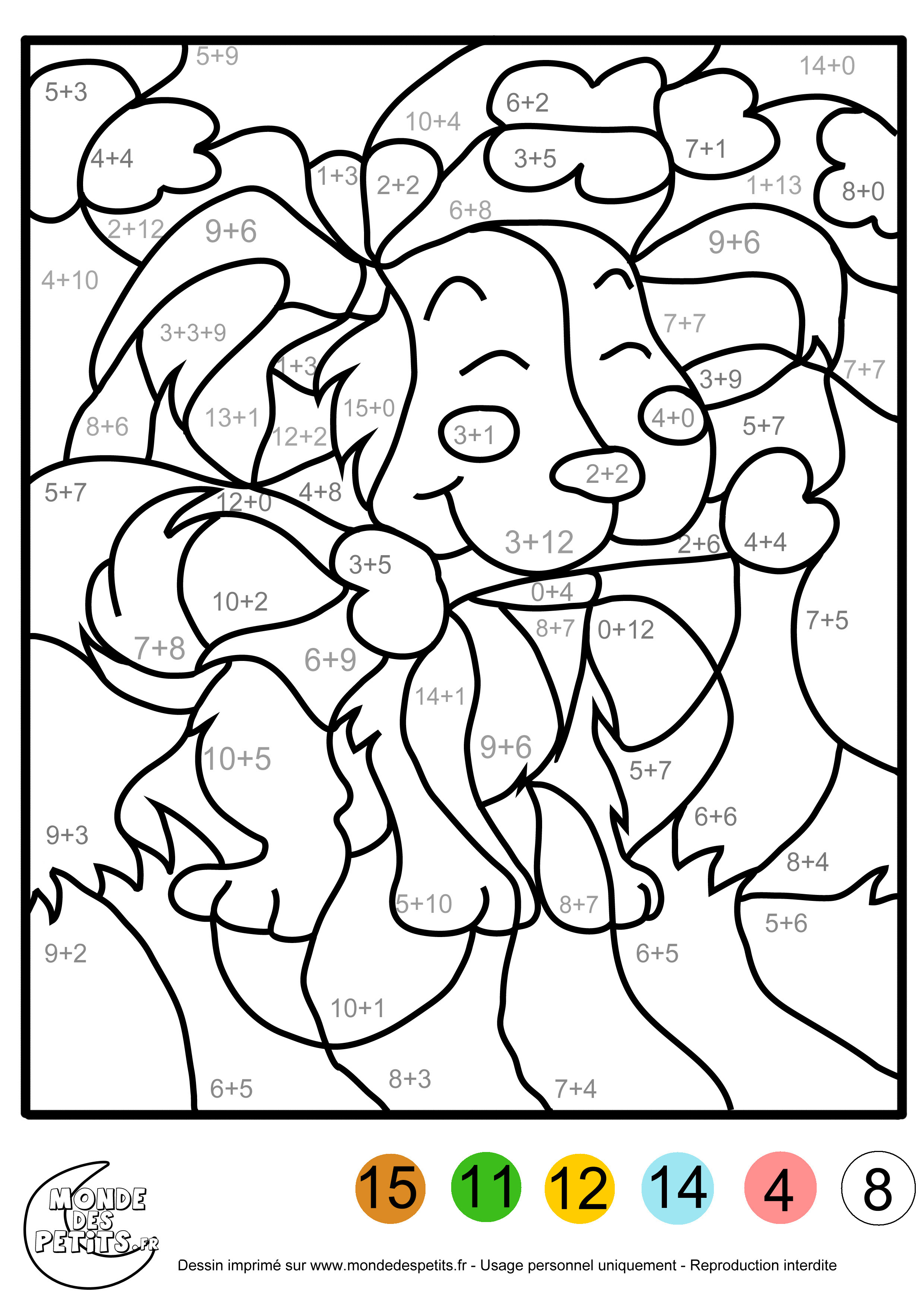 Image Coloriage magique gratuit