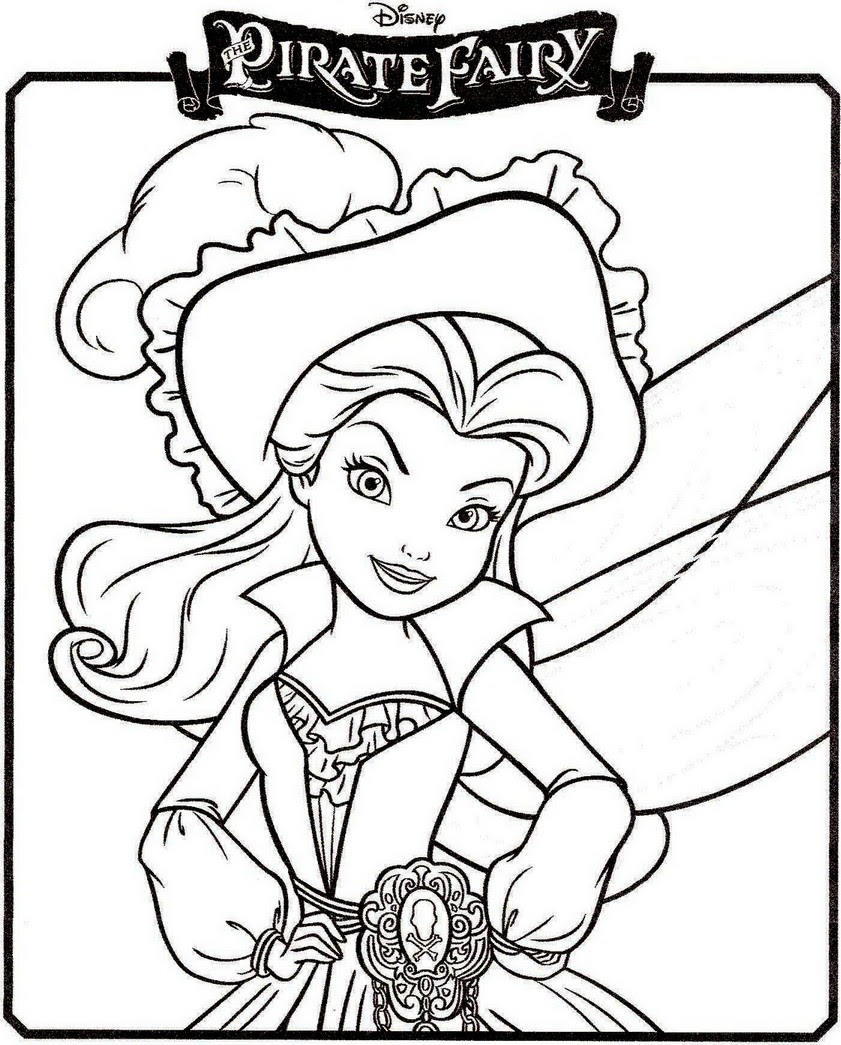 coloriage roselia fee pirate