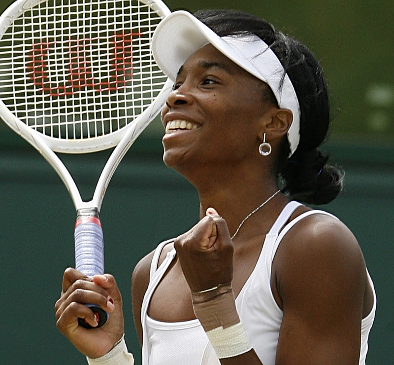 venus williams playing tennis