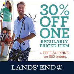 Lands' End 30% off One
