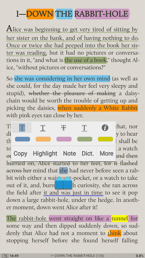 Moon+ Reader Pro (50% OFF) - screenshot