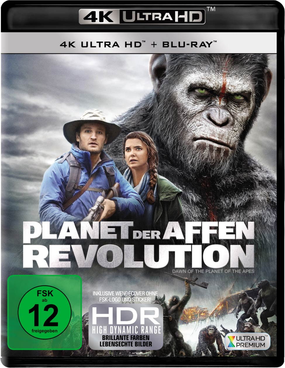 Planet Der Affen Revolution 4k Ultra Hd Blu Ray Kritik Und Filminfo Movieworlds Com