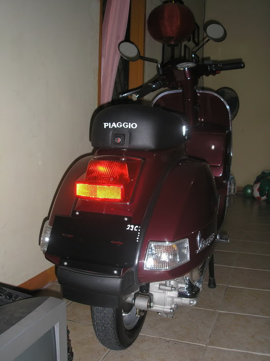 Modifikasi Vespa Excel Jadi New Px Terjual Vespa Px 150 Excel