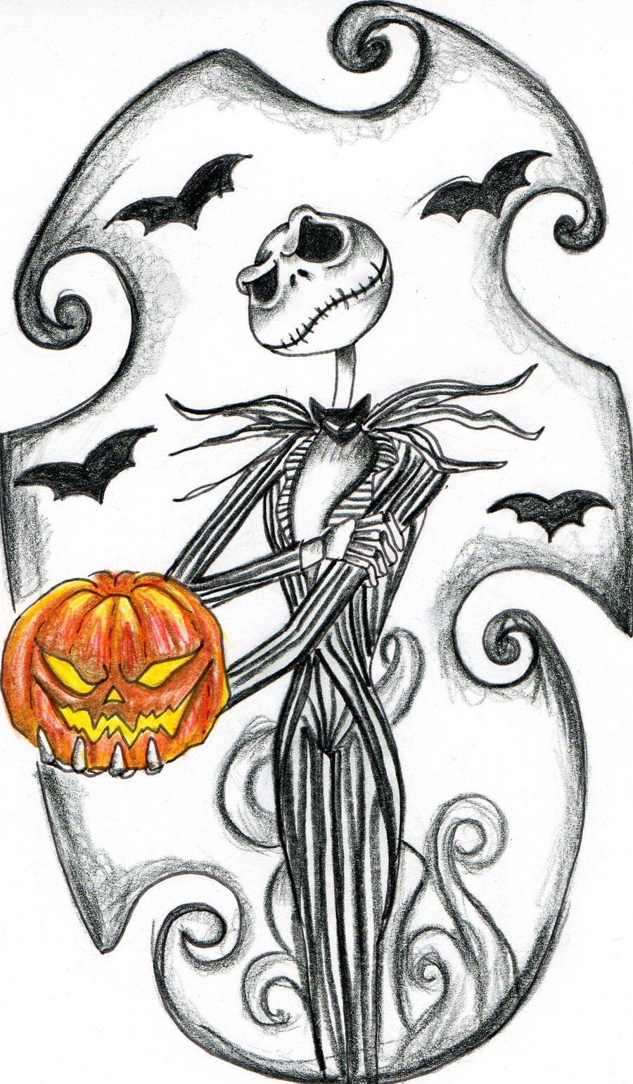 Jack Skellington Tattoo Design by jessicacreaser on DeviantArt