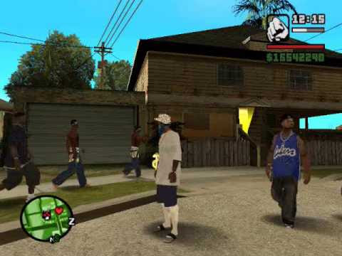 gta san andreas crips vs bloods vs latin kings