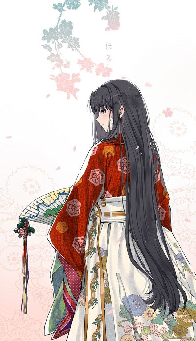 Fgo 袴姿の凛イラスト 後ろ姿 美しすぎです