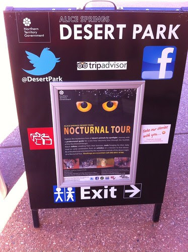 How to connect with the Desert Park at Alice Springs