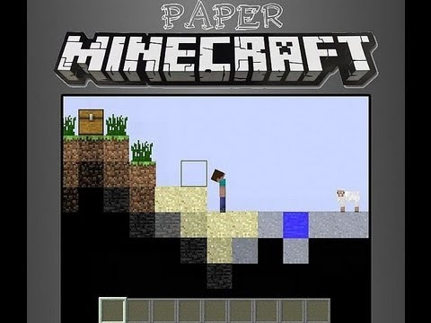 Minecraft Mod ShowCase: Paper minecraft 2D - YouTube