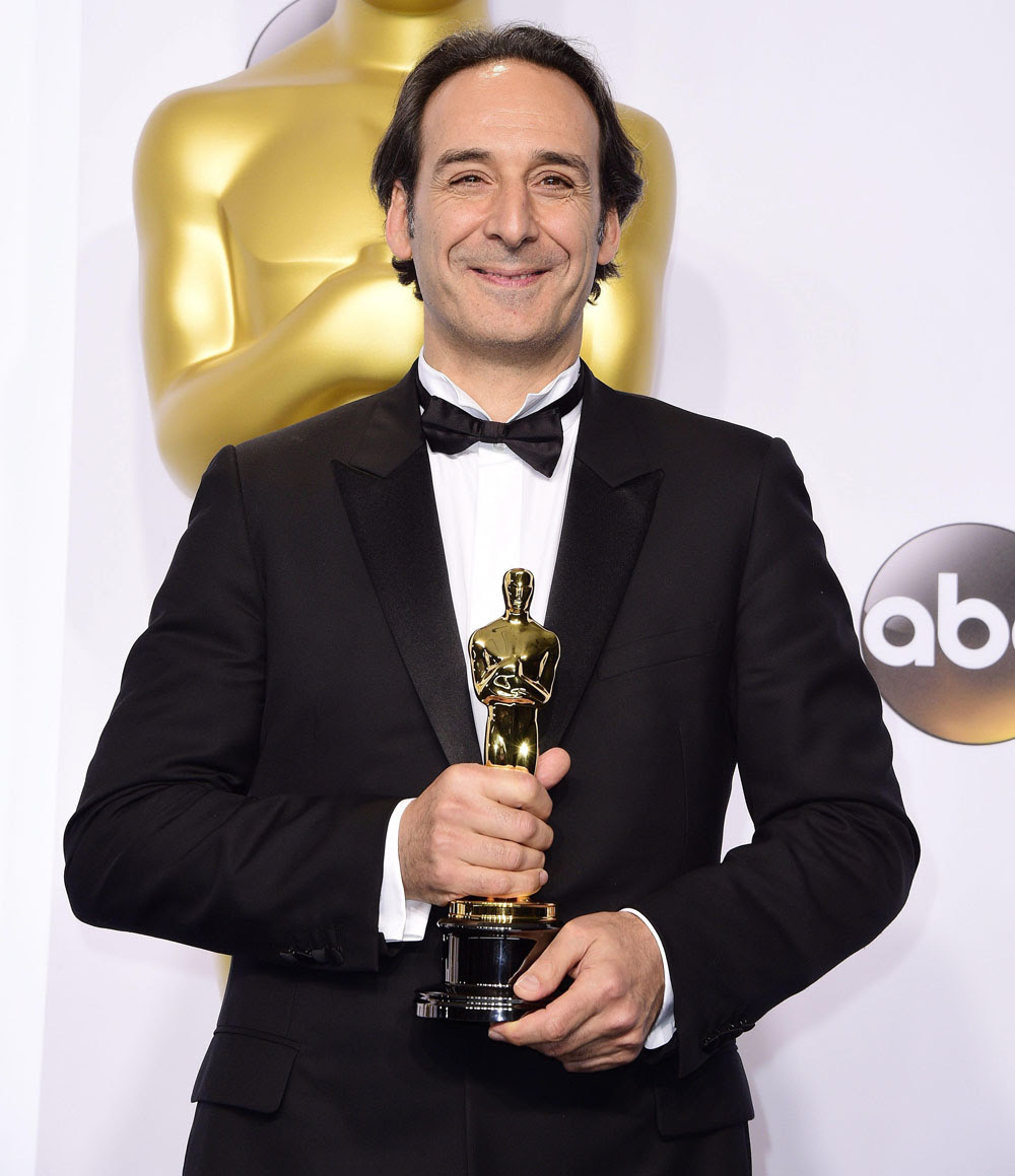 Alexandre Desplat, premio Oscar per la Miglior Colonna Sonora (per <em>Grand Budapest Hotel</em>)