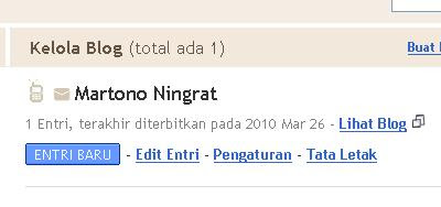 cara membuat blog
