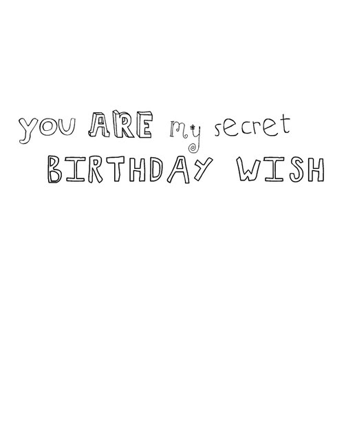 quote #birthday #birthday quote #wish #love #white #cute #black # ...