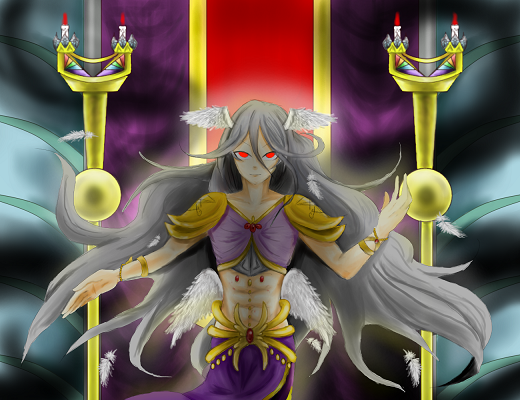 Riyna 百目鬼 の日記 イラストだぞい ラスボスっぽいのを描いてみた
