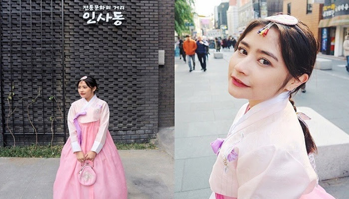 Anggunnya Artis Cantik Indonesia Pakai Baju Ala Korea Anggunnya Artis Cantik Indonesia Pakai Baju Ala Korea