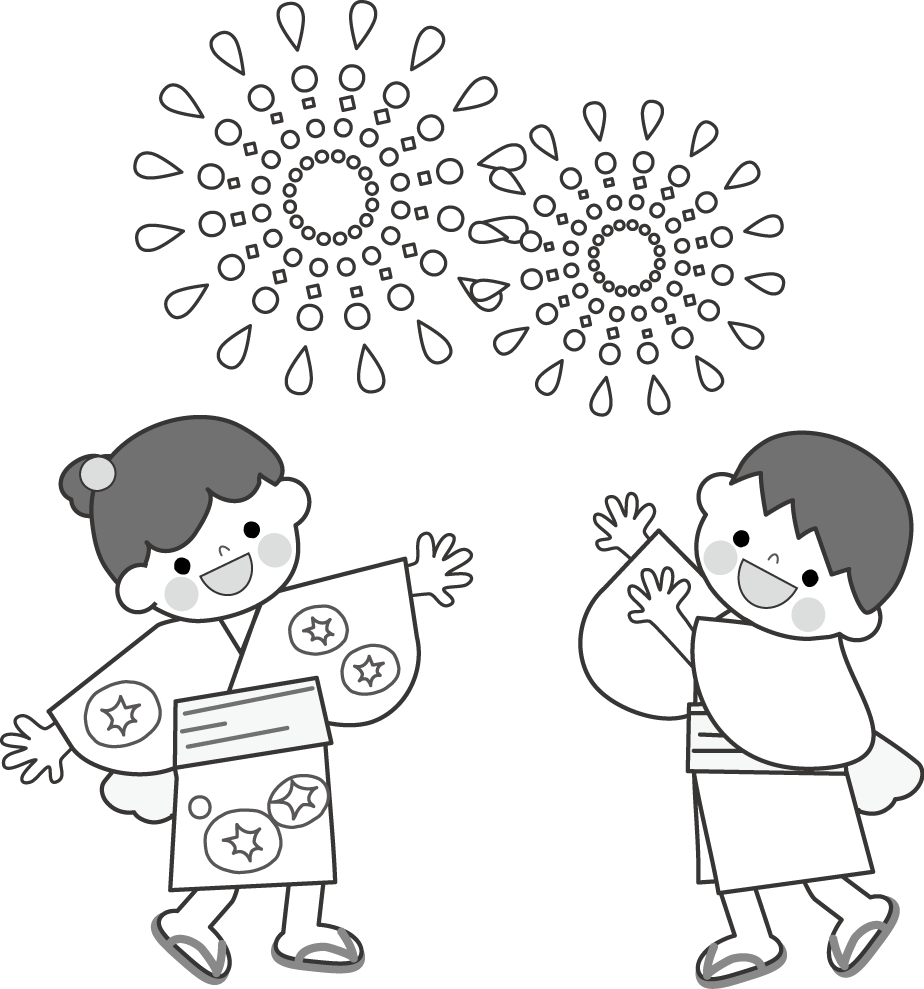 花火のイラスト 無料素材