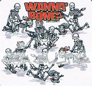 Wanna Bone Adult Dirty Humor Mean Hilarious Skeleton Offensive Funny T ...