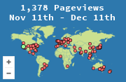Locations of visitors to this page