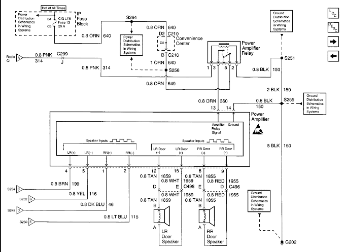 2004 Chevy Tahoe Radio Wiring Diagram