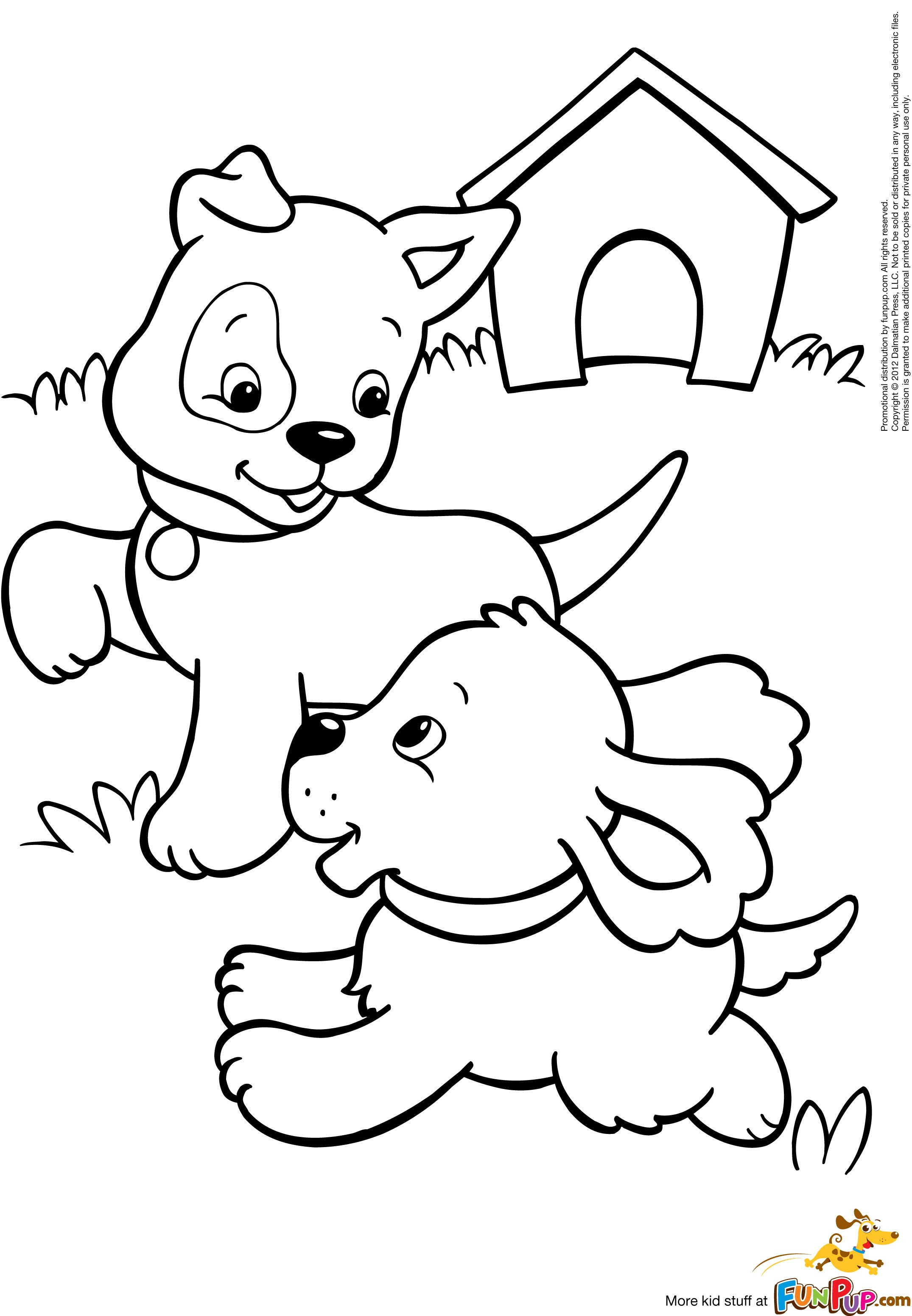 Download Realistic puppy coloring pages download and print for free