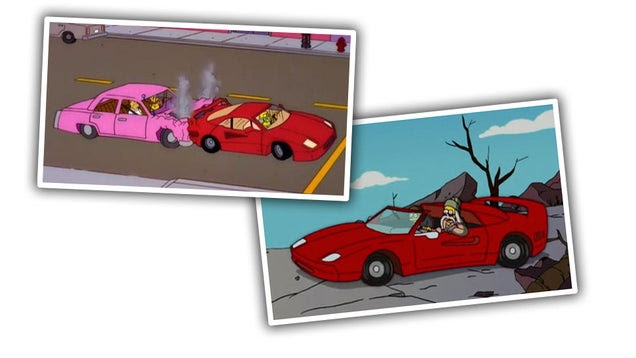 A Guide To Every Real-World Car Used In The Simpsons