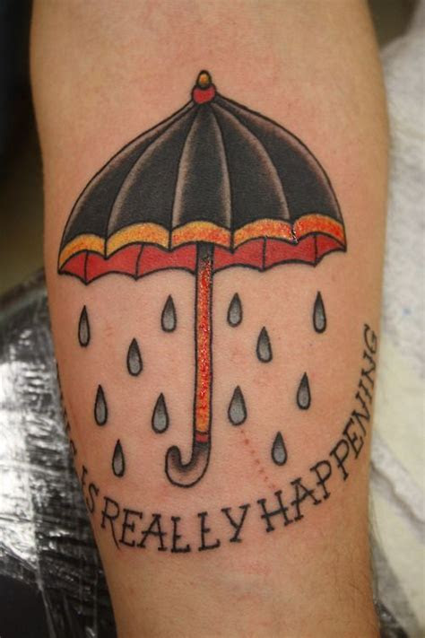 wonderful umbrella tattoos