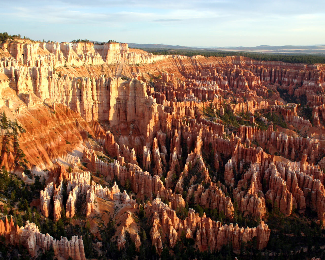 ブライスキャニオンの壁紙 風景写真無料壁紙