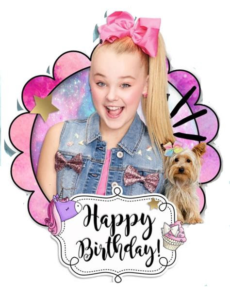  cards stationery nickelodeon jojo siwa happy 6th birthday card