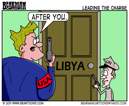 Editorial Cartoon: Libya