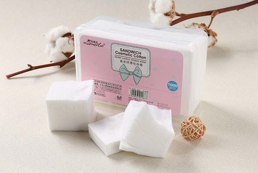 1000PCS Makeup Facial Soft Cosmetic Cotton Pads Face
