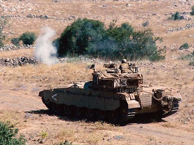Israeli Army tank