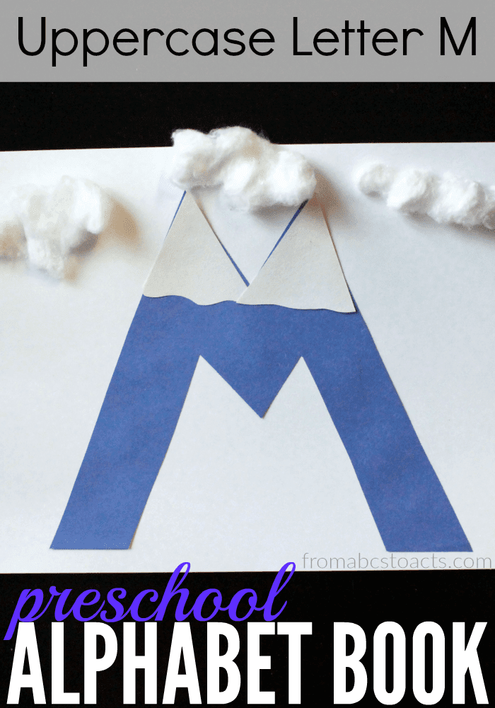 Letter M Crafts for preschool or kindergarten - Fun, easy and educational!
