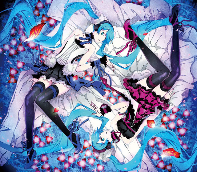 初音ミク いろんなミク綺麗なイラスト壁紙 ボカロ画像