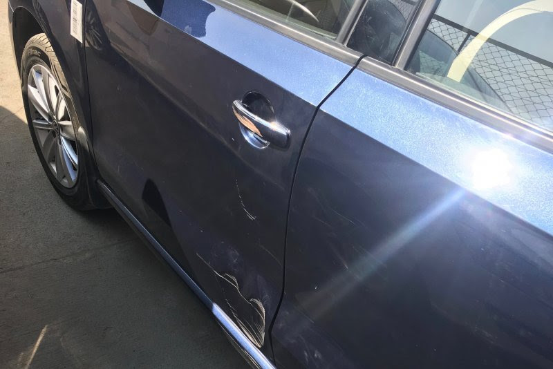 Vw Vento External Dent Repair Painting The Automotive India