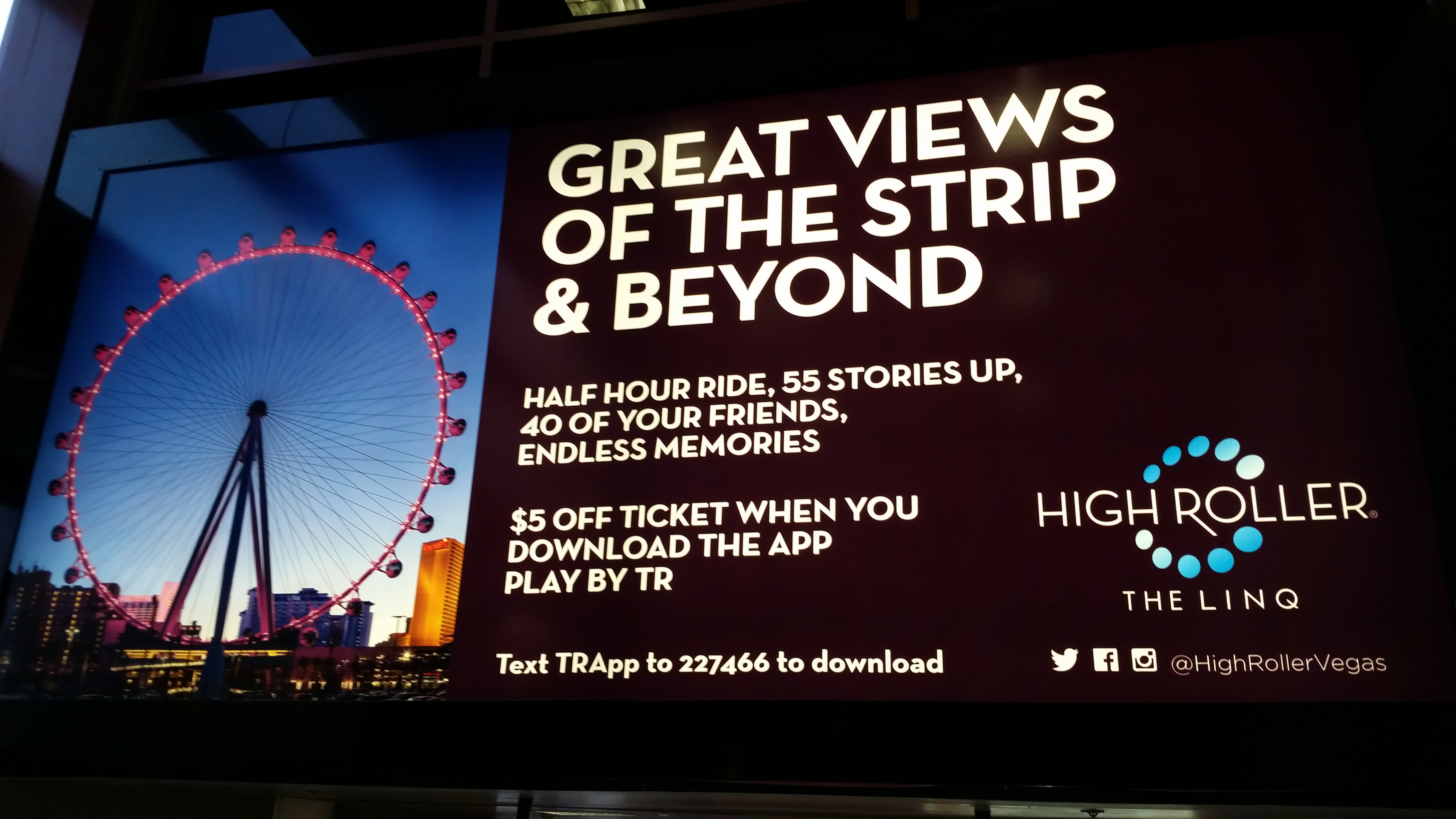 Las Vegas High Roller Ferris Wheel Viewguru